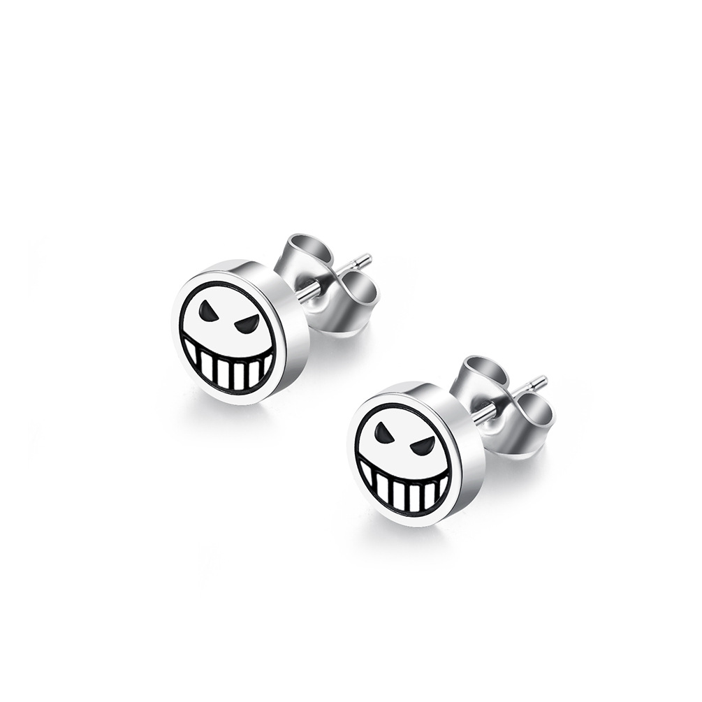 A pair of smiling faces