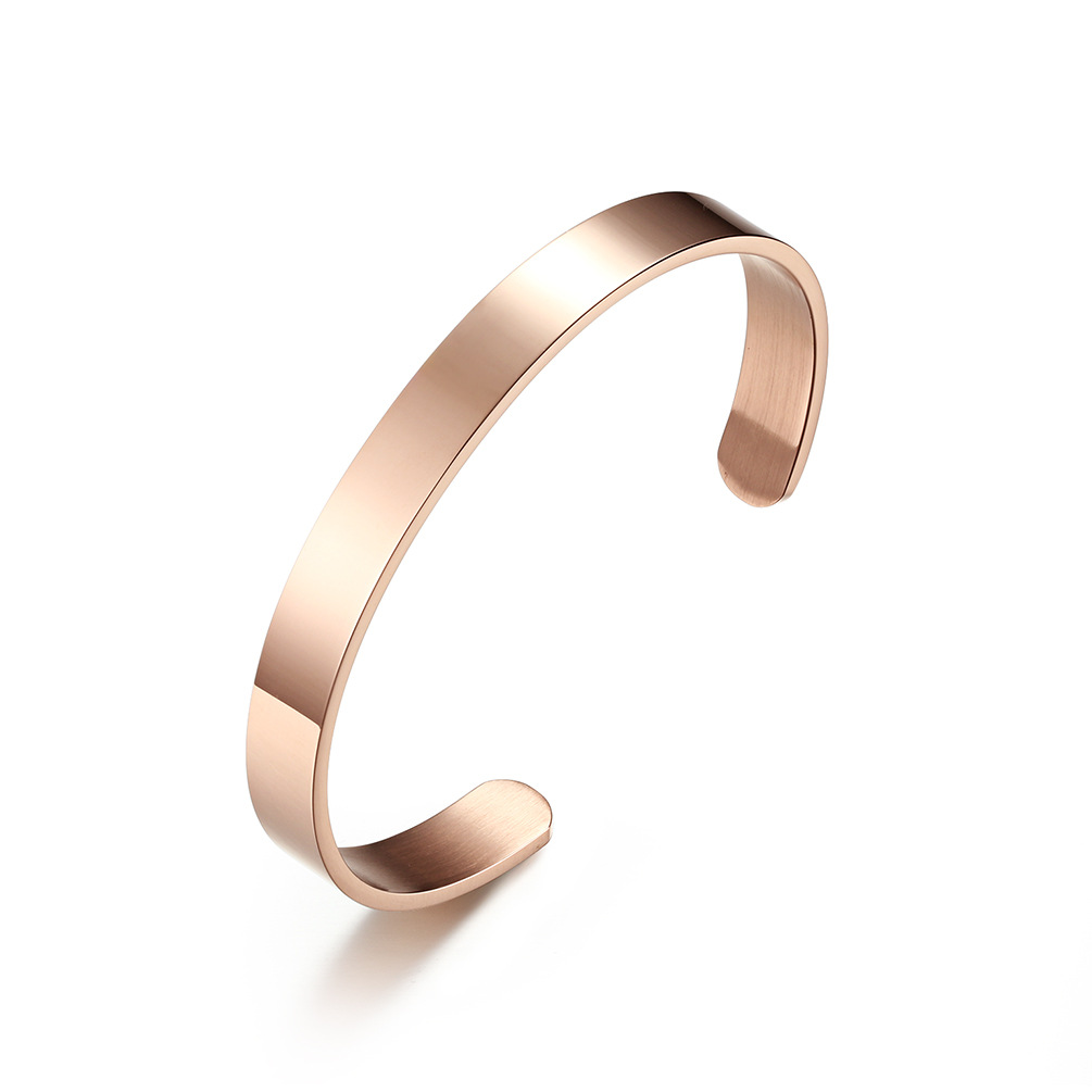 Rose gold8mm
